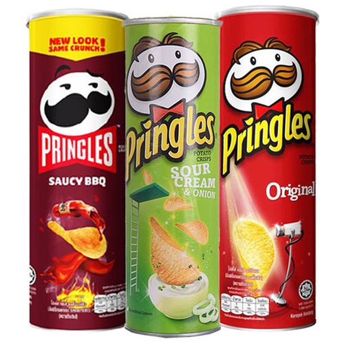 Pringles Combo (3 Flavors) 102g Each