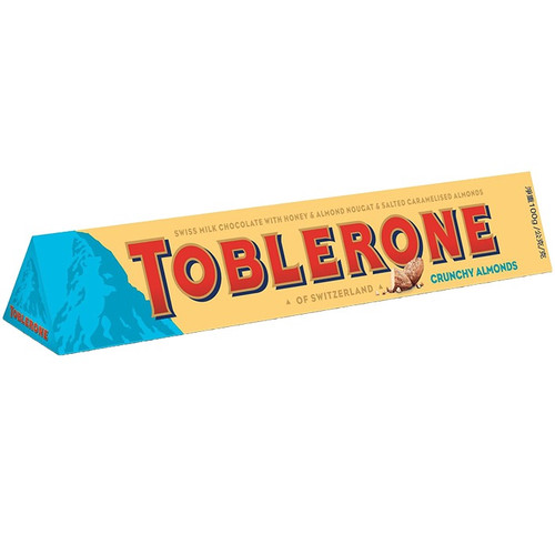 Toblerone Crunchy Almonds Swiss Chocolate 100g