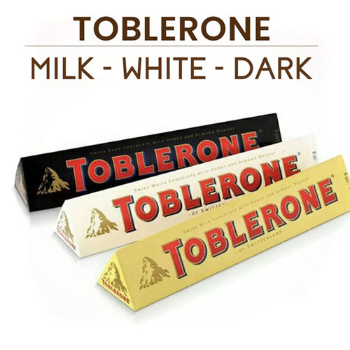 Toblerone - Milk - White - Dark 100g Each
