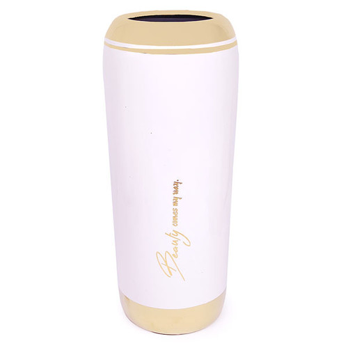 High Quality Home Decor White Ceramic Flower Vase 12"