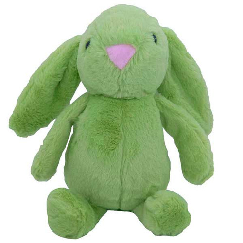 Mint Green Fluffy Bunny Stuffed Plush Toy