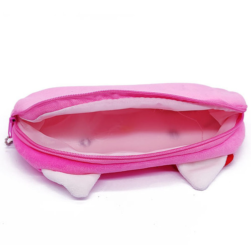 Hello Kitty Dark Pink Pencil Purse Bag