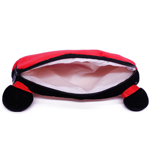 Cartoon Soft Plush Pencil Pen Purse Bag