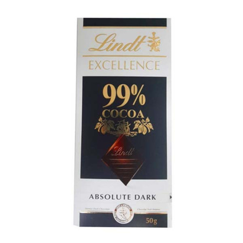 Lindt Excellence 99% Cocoa Absolute Dark 50g