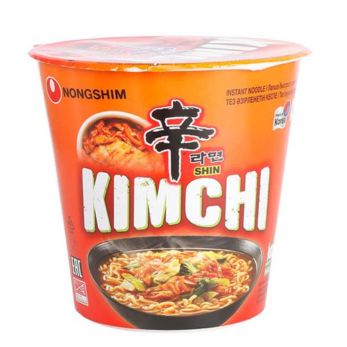 Nongshim Shin Kimchi Cup Instant Noodle 75g