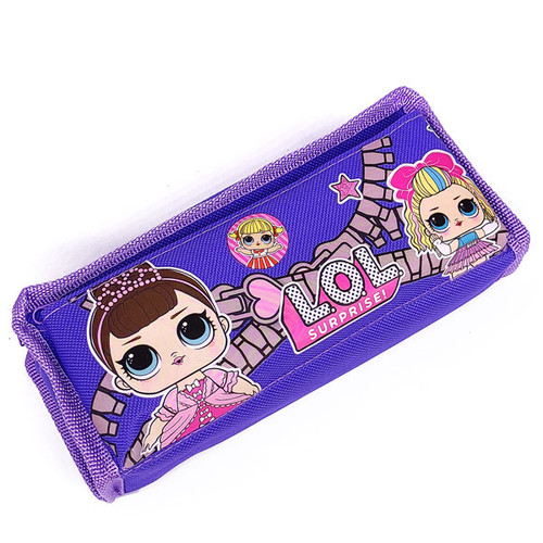 LOL SURPRISE' Girl Vector Pencil Purse (Purple)