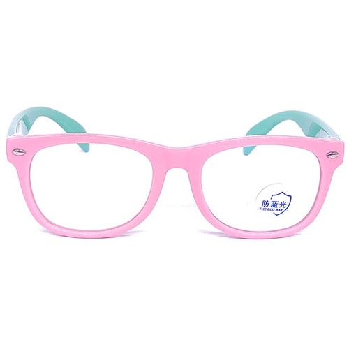 Kids Pink Frame UV Protected Eyeglass