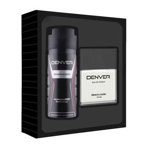 Denver Black Code Exclusive Collection Perfume + Deo Gift Set