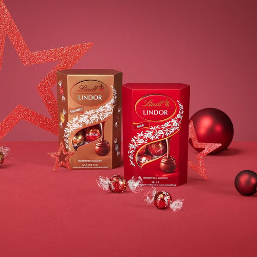 Lindt Lindor Chocolates (200g x 2 Flavor Box)