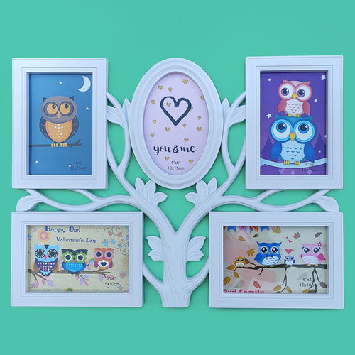 Tree Shaped 5 in 1 Collage Photo Frame