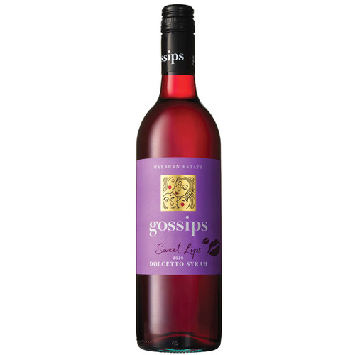 Gossips Sweet Lips Dolcetto Syrah 750ml (Sweet Red Wine)