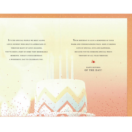 Loving Wishes On Birthday - Greeting Card