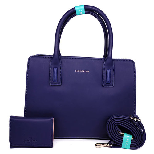 Classy Navy Blue Quality Chrisbella Hand Bag