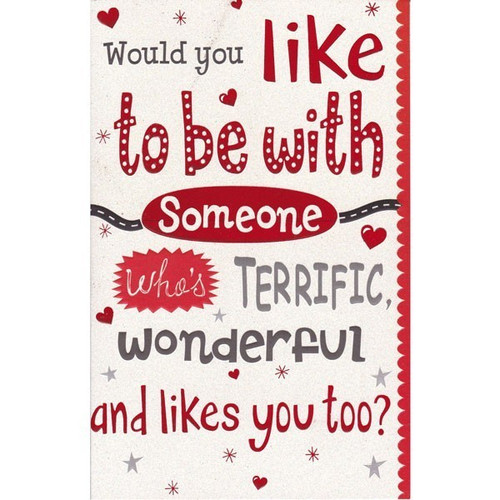 Would You Like To Be With Someone - Greeting Card