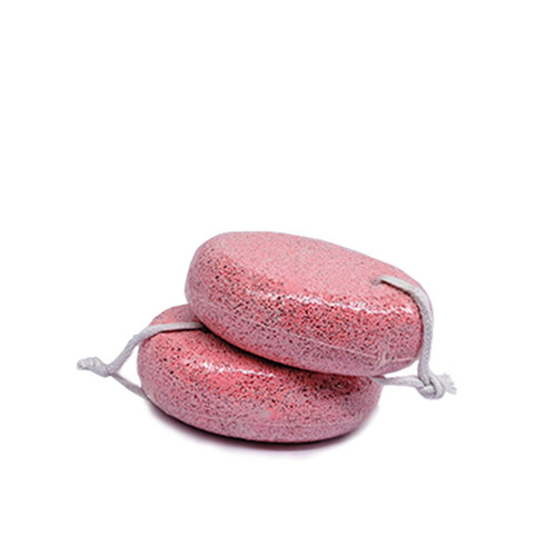 Natural Foot Pumice Stone (Pink) - Foot Scrubber