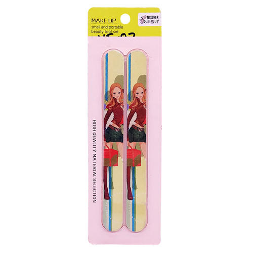 2 Pcs/Set Nail Filer Nail Care Tool
