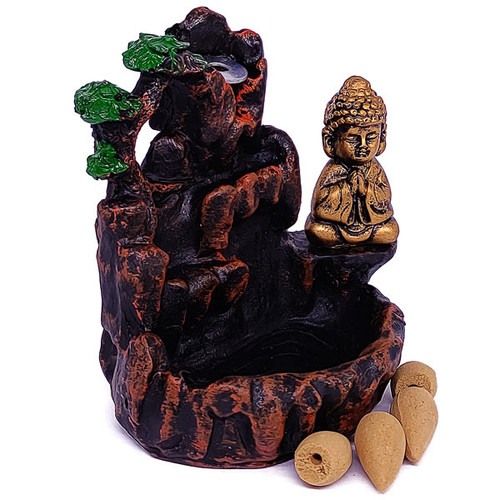 Home Decor Smoke Back Flow Incense Burner