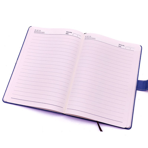 Premium Quality Diary PU Leather Notebook - Black