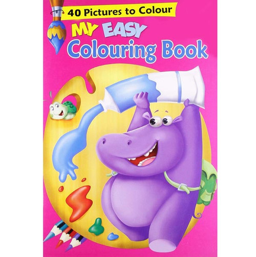 My Easy Colouring Book for Kids