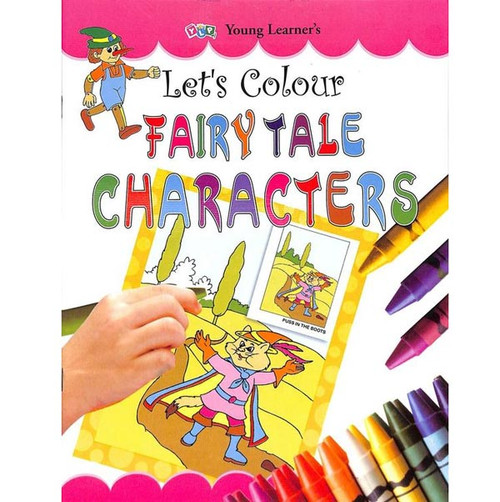 Let's Colour Fairy Tale Characters