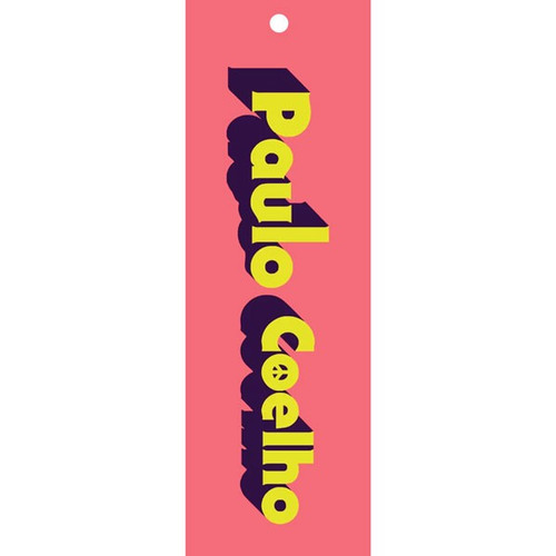 Paulo Coelho Special Printed Bookmark Tag