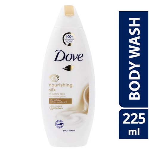 Dove Nourishing Silk Body Wash (225ml)