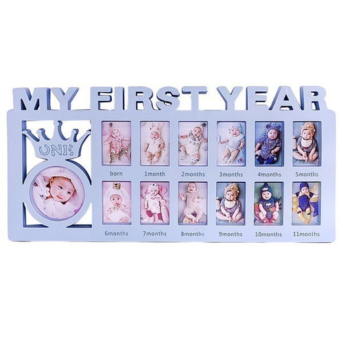 'My First Year' Baby Picture Frame for Memories