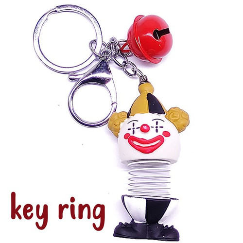 Anime Character Key-Ring With Bell (black)