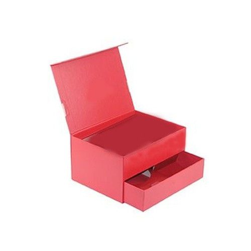 Red Two-step Drawer Box (Large Size) (3-8 Items)