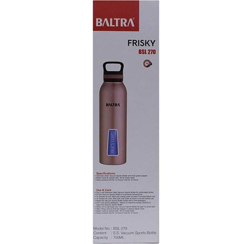 Baltra Double Walled Vacuum Sports Bottle BSL 270 (750ml)