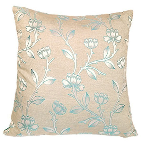 (Set of 4) Elegant Printed Cotton Cover with Cushion