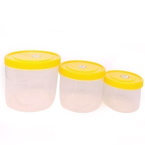 3 Pcs/Set SPL Kitchen King Container (Yellow)