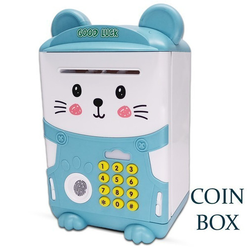Cartoon ATM Design Music Saving Box