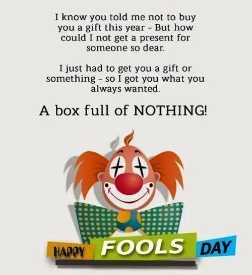 April Fool Gift Box