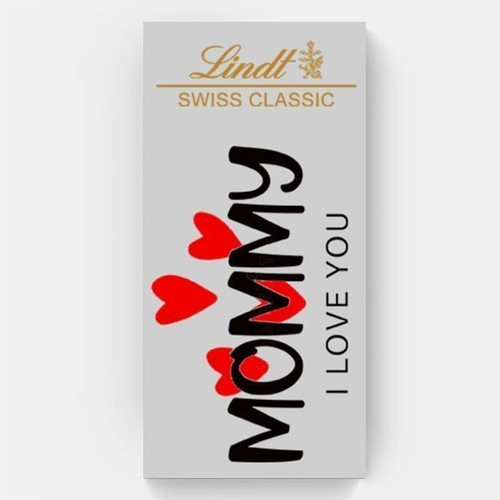 Mommy I Love You Printed ~ Premium Lindt Swiss Chocolate