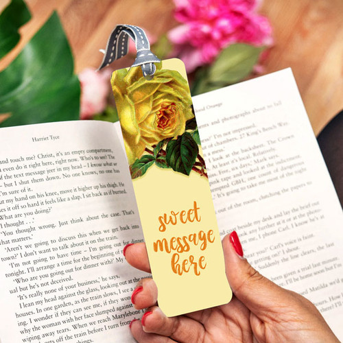 Flower Painting Bookmark For Book