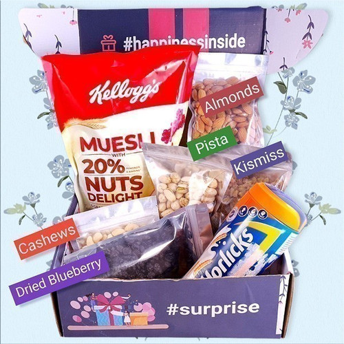 Dry Fruits & Nuts With Horlicks Combo Box