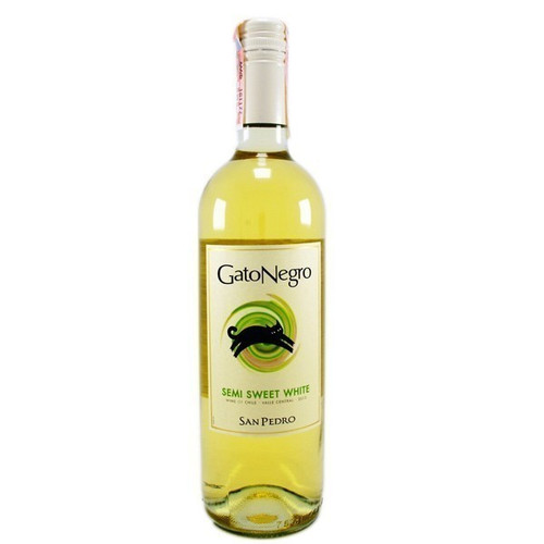 Gato Negro Semi Sweet White Wine 750ml