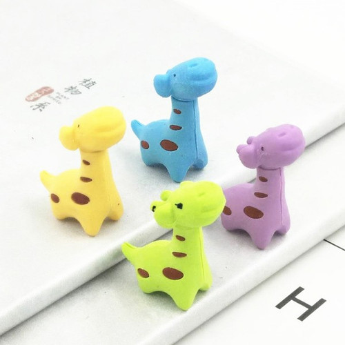 Cute Giraffe Animal Puzzle Eraser