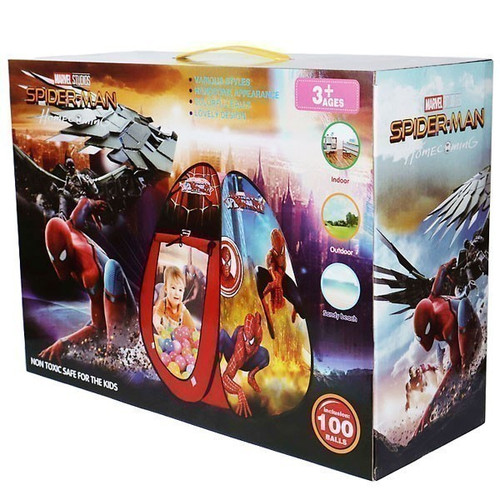 Spider Man Home Play Tent With 80 Balls