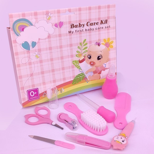 New Born Baby Care Kit Gift Set - Pink