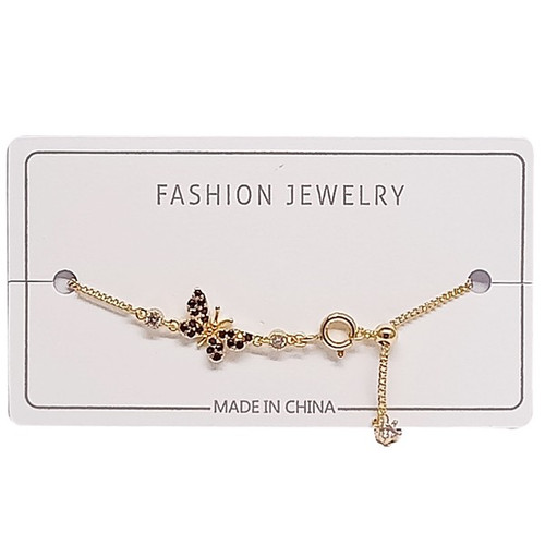 Casual Wear Golden Chain Butterfly Bracelet