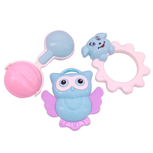 3 Pcs/Set Baby Rattle Toys