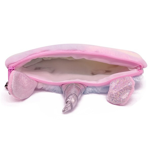 Cartoon Unicorn Soft Plush Pencil/Cosmetic Purse