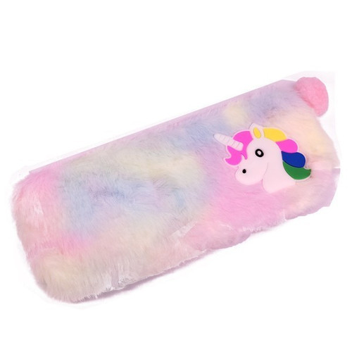 Unicorn Soft Plush Pencil/Cosmetic Purse