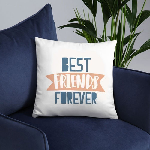 "Best Friends Forever" Printed Cushion