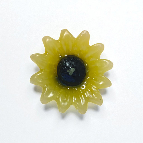 Yellow Sunflower Candle