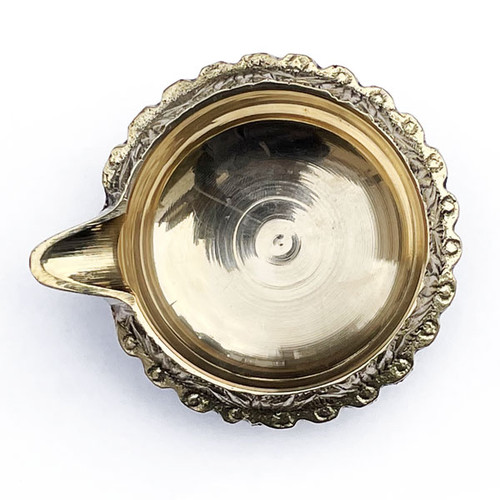 Traditional Brass Pala Diyo 2.5"