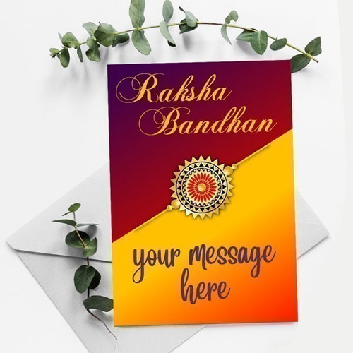 Raksha Bandhan Wishes Greeting Card