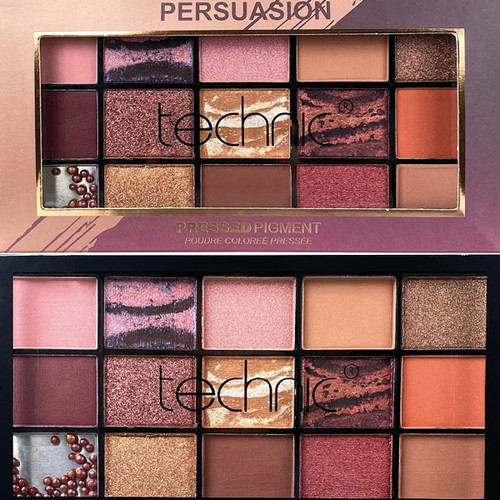 Technic Pressed Pigment Eye Shadow Palette- Persuasion